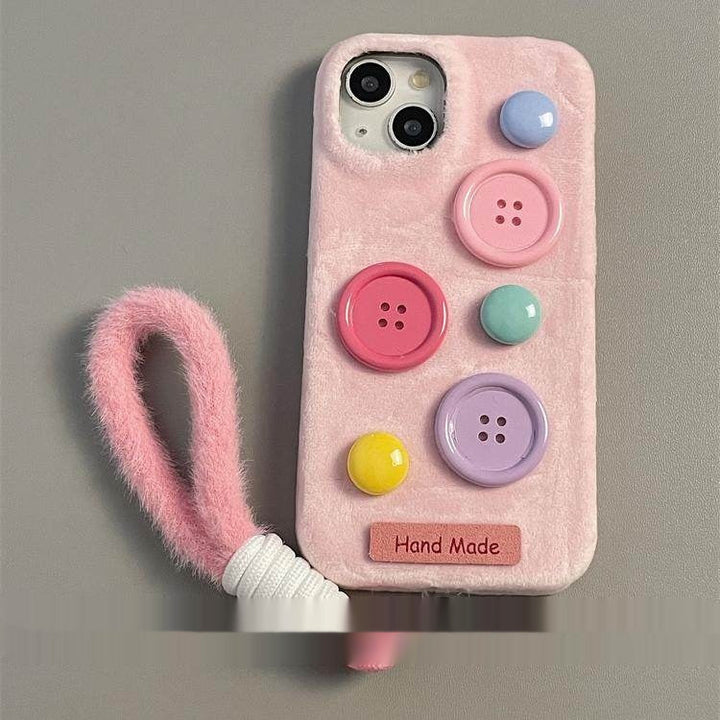 Transform Your Phone with Velvet Colorful Buttons